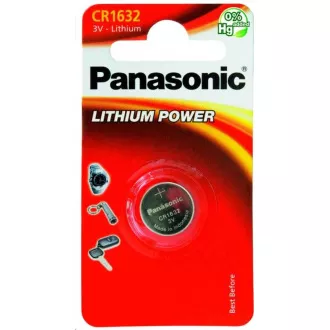 PANASONIC Lítiová batéria (gombíková) CR-1632EL/1B 3V (Blister 1ks)