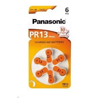 PANASONIC Zinkovzduchová batéria PR-13(48)/6LB AAA 1, 2V (Blister 6ks)