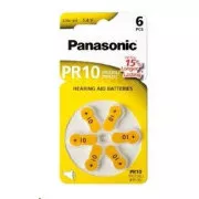 PANASONIC Zinkovzduchová batéria PR-230(10)/6LB AAA 1, 2V (Blister 6ks)