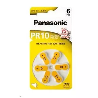 PANASONIC Zinkovzduchová batéria PR-230(10)/6LB AAA 1, 2V (Blister 6ks)