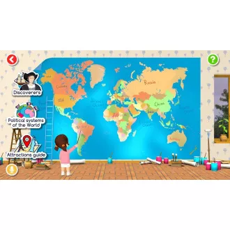 Alaysky Globe 25 cm Reliéfny fyzický glóbus, popisky v angličtine