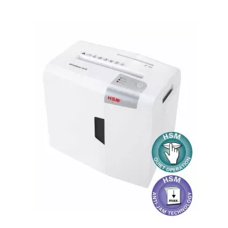 HSM skartovač ShredStar X5 White (veľkosť rezu 4, 5x30mm, DIN P-4 (3)) HSM skartovač ShredStar X5 White (veľkosť rezu 4, 5x30mm, DIN P-4 (3))