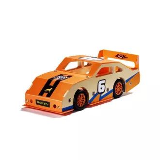 Stanley Jr. OK002-SY Stavebnice, závodné auto, drevo