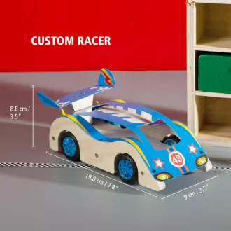 Stanley Jr. OK004-SY Stavebnice, závodné auto, drevo