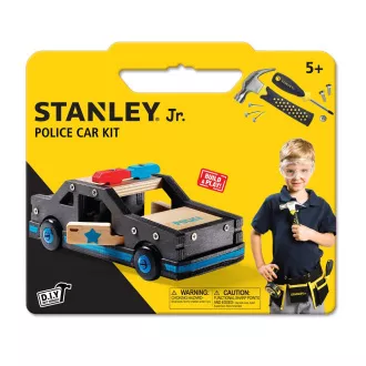 Stanley Jr. OK096-SY Stavebnice, policajné auto, drevo