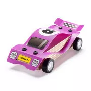 Stanley Jr. OK012-SY Stavebnice, závodné auto, drevo