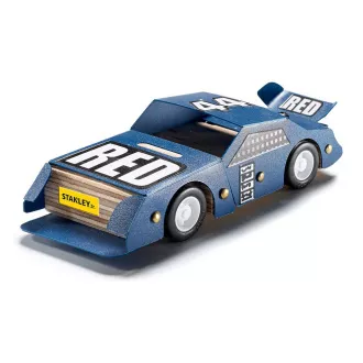 Stanley Jr. OK013-SY Stavebnice, závodné auto, drevo