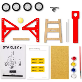 Stanley Jr. OK034-SY Stavebnice, katapult, drevo