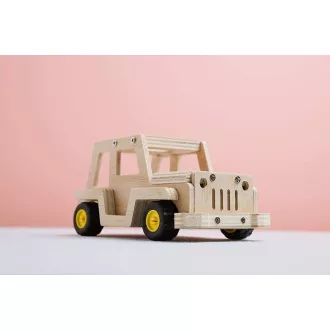 Stanley Jr. K088BUD-SY Stavebnice, terénne auto, drevo