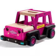 Stanley Jr. K088BUD-SY Stavebnice, terénne auto, drevo