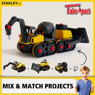 Stanley Jr. TT010-SY Stavebnica, demolačný bager