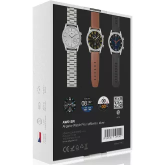 Watch PRO (Y80), Strieborné ALIGATOR Watch PRO (Y80), Strieborné ALIGATOR