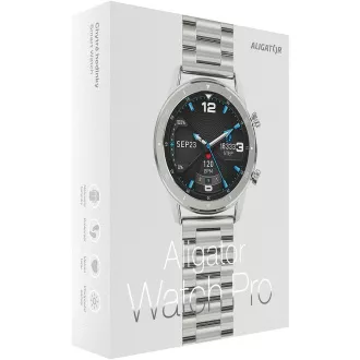 Watch PRO (Y80), Strieborné ALIGATOR Watch PRO (Y80), Strieborné ALIGATOR