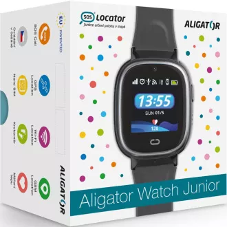 Watch Junior GPS(TD-36) čierne ALIGATOR Watch Junior GPS(TD-36) čierne ALIGATOR