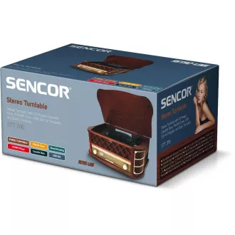 STT 016 GRAMOFON s USB/SD/FM SENCOR