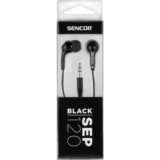 SEP 120 BLACK Slúchadlá SENCOR