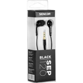 SEP 120 BLACK Slúchadlá SENCOR