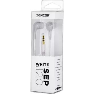 SEP 120 WHITE SLÚCHADLÁ SENCOR