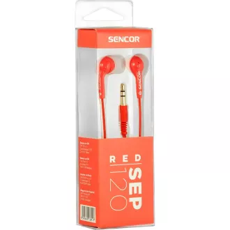 SEP 120 RED Slúchadlá SENCOR