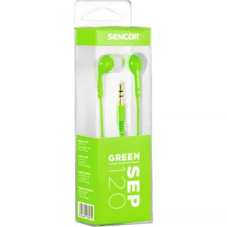 SEP 120 GREEN SLÚCHADLÁ SENCOR