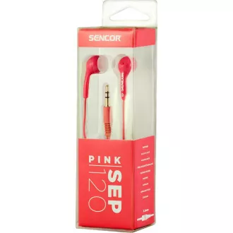 SEP 120 PINK Slúchadlá SENCOR