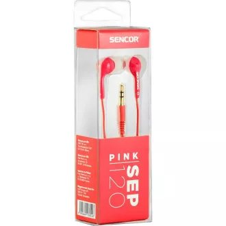 SEP 120 PINK Slúchadlá SENCOR