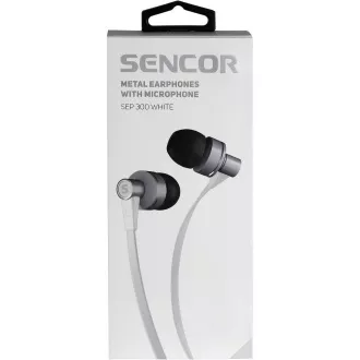 SEP 300 MIC WHITE MET SLÚCHADLÁ SENCOR