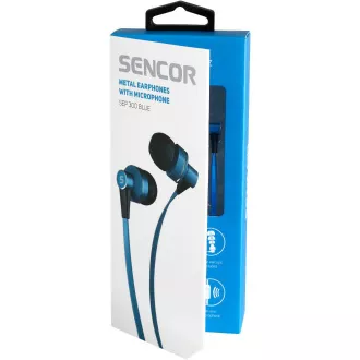 SEP 300 MIC BLUE MET SLÚCHADLÁ SENCOR