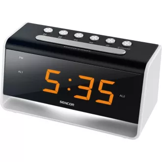 SDC 4400 W HODINY S BUDÍKOM +LED SENCOR