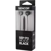 SEP 172 VCM BLACK Slúchadlá SENCOR