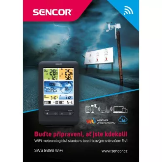 SWS 9898 WiFi METEOSTANICA PROF. SENCOR