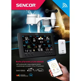 SWS 12500 WiFi METEOSTANICA PRO. SENCOR