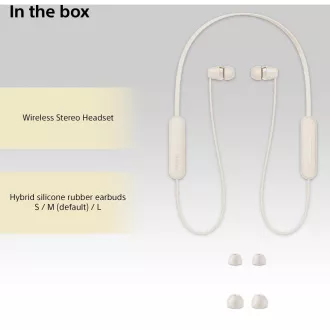 WIC100C.CE7 šedé slúchadlá Sony