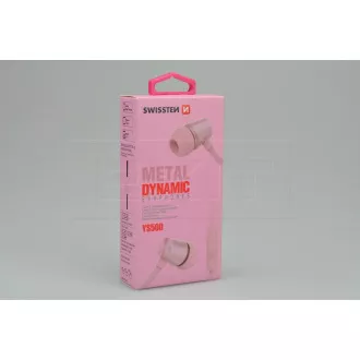 EARBUDS DYNAMIC LIGHT.YS500 BK SWISSTEN EARBUDS DYNAMIC LIGHT.YS500 BK SWISSTEN