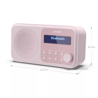 DR-P420PK FM/DAB RÁDIOPRIJÍMAČ SHARP DR-P420PK FM/DAB RÁDIOPRIJÍMAČ SHARP