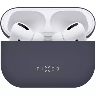 Puzdro Silky Airpods Pro, modré FIXED