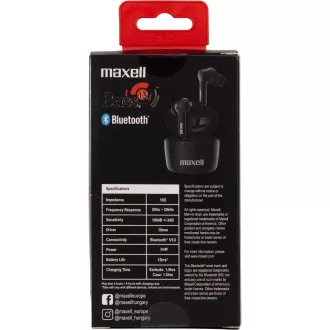 304489 BASS SYNC TWS EARBUDS MIC MAXELL 304489 BASS SYNC TWS EARBUDS MIC MAXELL