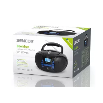 SPT 2700 WH S CD/MP3/USB/BT SENCOR