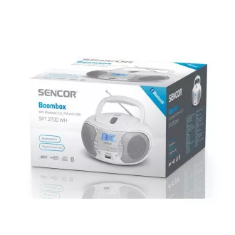SPT 2700 WH S CD/MP3/USB/BT SENCOR