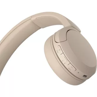 WH CH520 béžové Bluetooth slúchadlá SONY