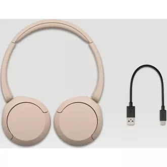 WH CH520 béžové Bluetooth slúchadlá SONY