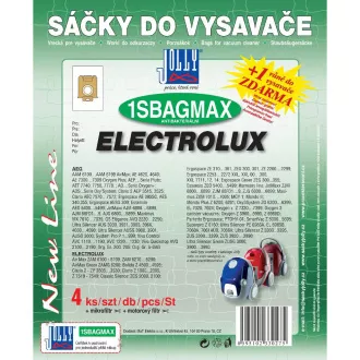 1 SBAG MAX Vrecko DO VYSÁVAČA JOLLY 1 SBAG MAX Vrecko DO VYSÁVAČA JOLLY