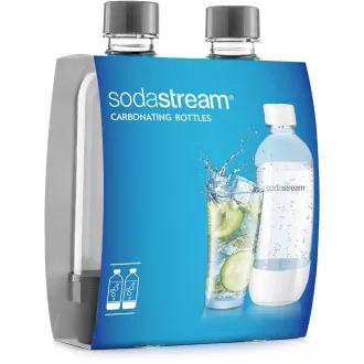 Fľaša 1l GREY/Duo Pack SODASTREAM Fľaša 1l GREY/Duo Pack SODASTREAM