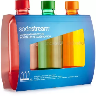 Fľaša TriPack 1l ORANGE/RED/GREEN SODAST Fľaša TriPack 1l ORANGE/RED/GREEN SODAST