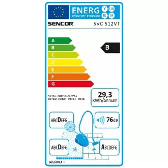SVC 512VT-EUE2 bezvreckový vysávač SENCOR SVC 512VT-EUE2 bezvreckový vysávač SENCOR