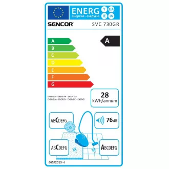 SVC 730GR-EUE2 bezvreckový vysávač SENCOR