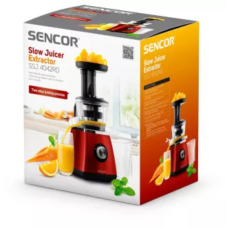 SSJ 4042RD šnekový odšťavovač SENCOR SSJ 4042RD šnekový odšťavovač SENCOR