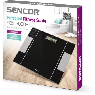 SBS 5050BK Osobná fitness váha SENCOR