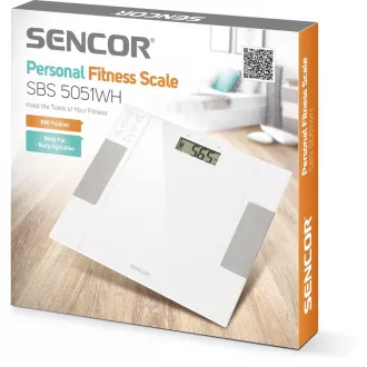 SBS 5051WH Osobná fitness váha SENCOR