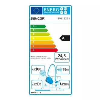 SVC 52BK-EUE3 podlahový vysávač SENCOR SVC 52BK-EUE3 podlahový vysávač SENCOR